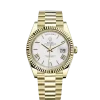 228238 DAY-DATE 40MM PRESIDENT 18K YELLOW GOLD SILVER ROMAN DIAL - Görüntü 3