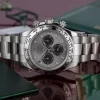 White Gold Daytona 116509 Steel and Black - 画像4