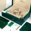 228238 DAY-DATE 40MM PRESIDENT 18K YELLOW GOLD SILVER ROMAN DIAL - Görüntü 12