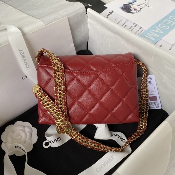 Chanel woman bag Size: 12×18×10cm - Görüntü 5