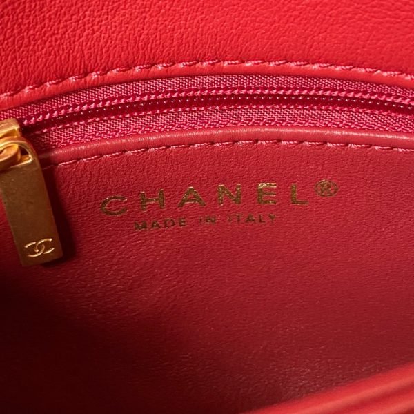 Chanel woman bag Size: 12×18×10cm - Görüntü 9