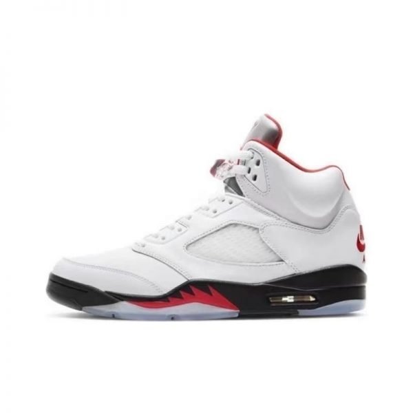 Jordan 5 Retro Fire Red Silver Tongue (2020)